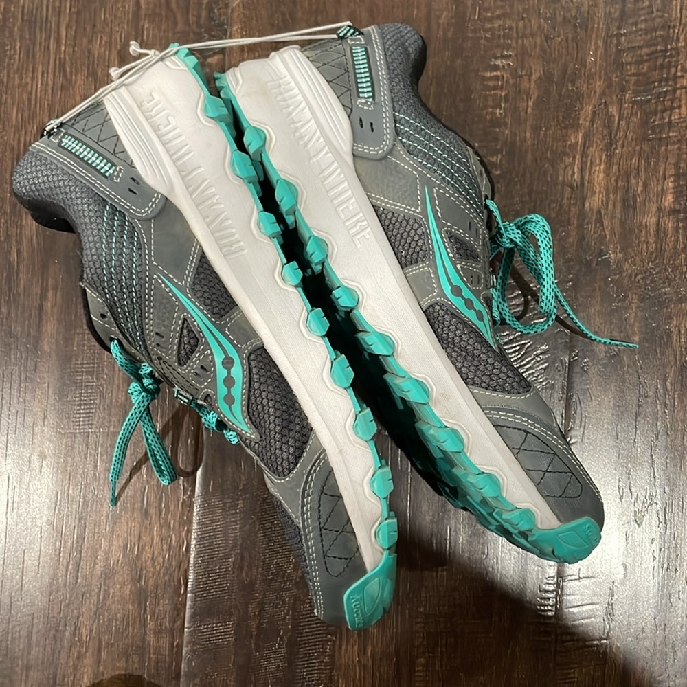 Saucony raptor tr shoes sz 9.5 women’s grey